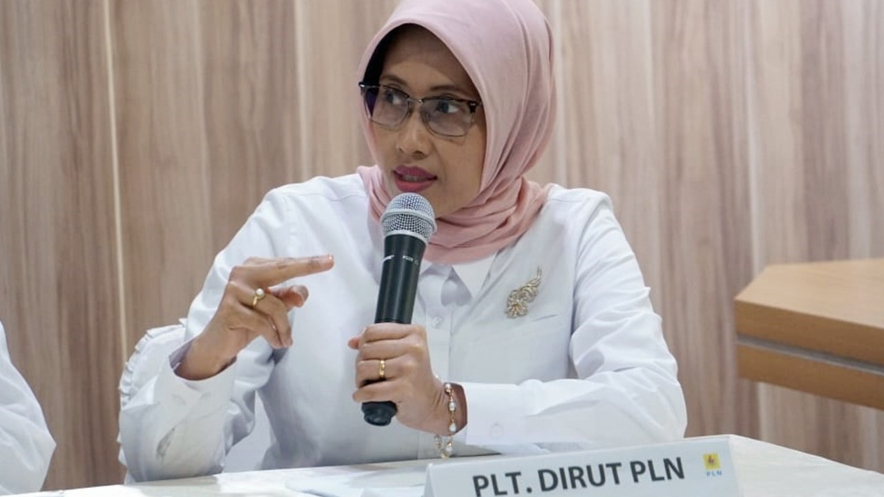 Plt Dirut PLN, Presiden Joko Widodo berkunjung ke kantor pusat PLN