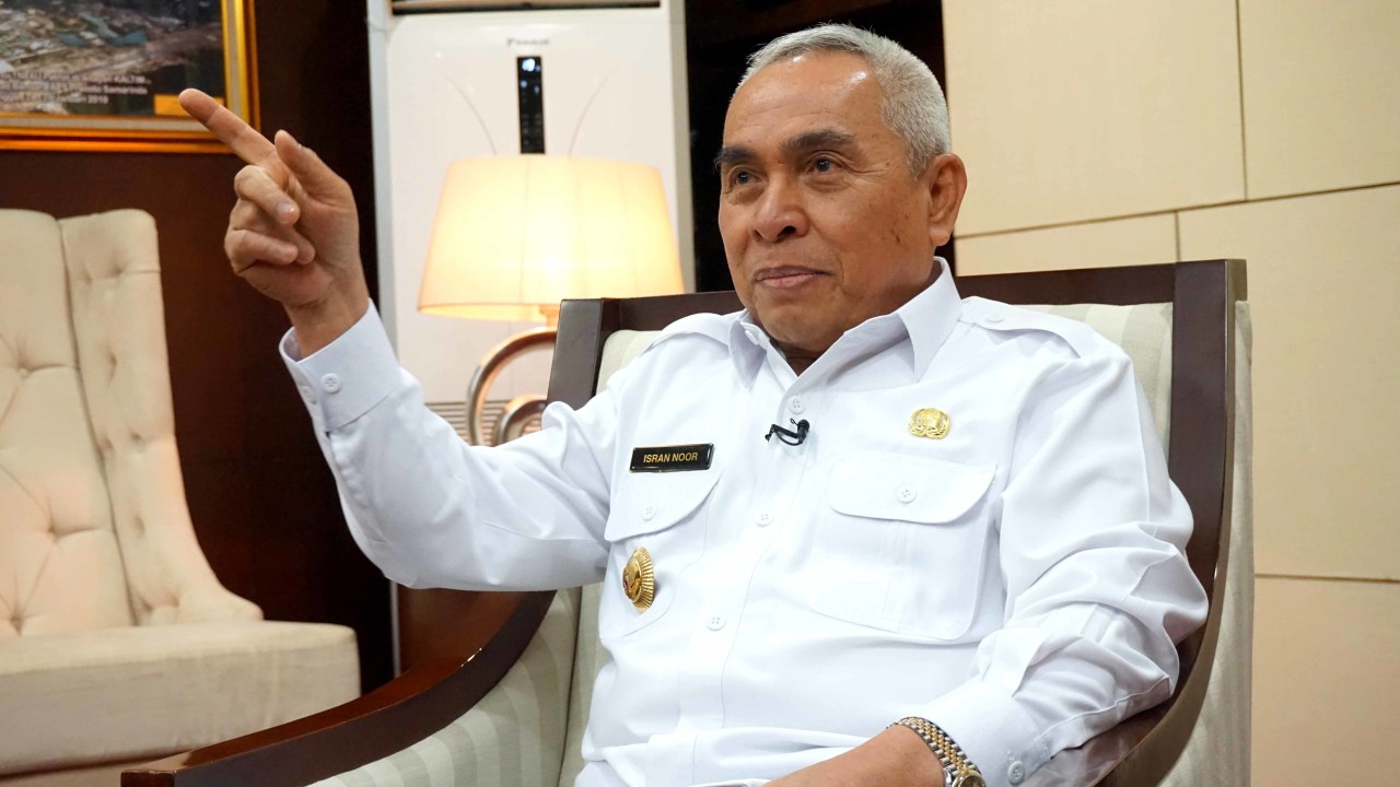 LIPSUS Halo Ibu Kota Baru, Gubernur Kalimantan Timur, Isran Noor