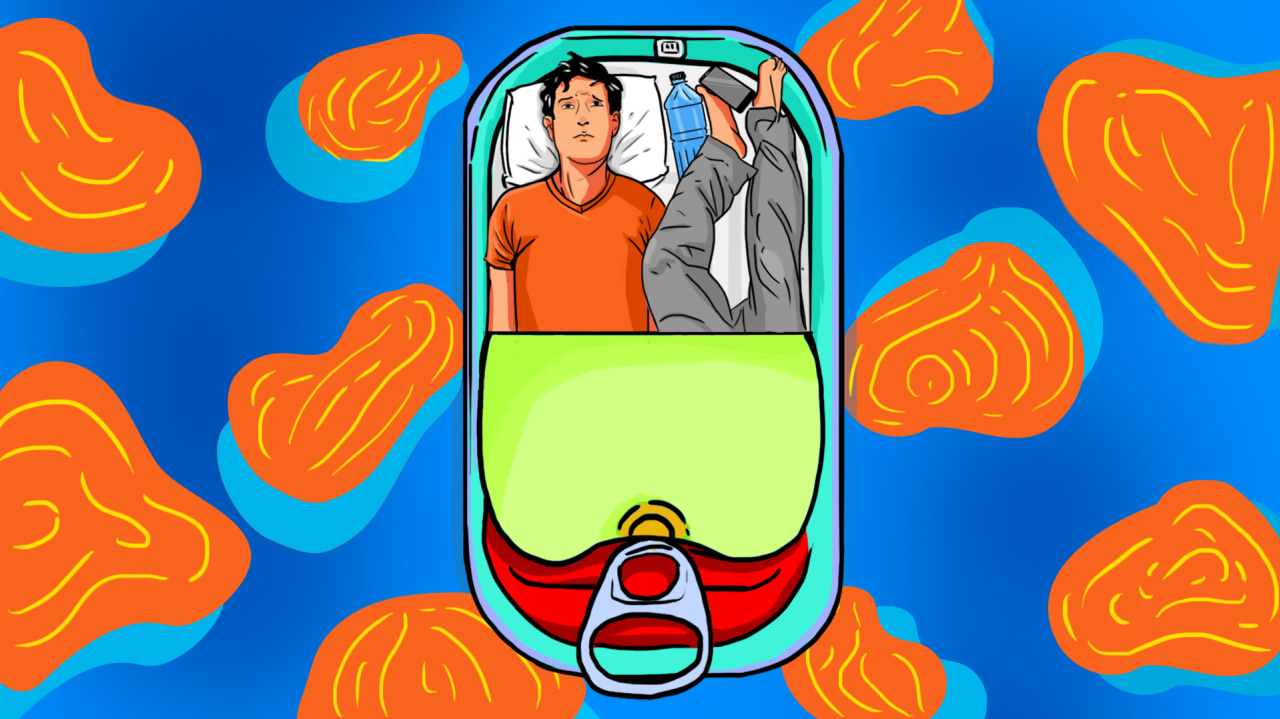 Ilustrasi Lipsus: Menghuni Kos Kapsul