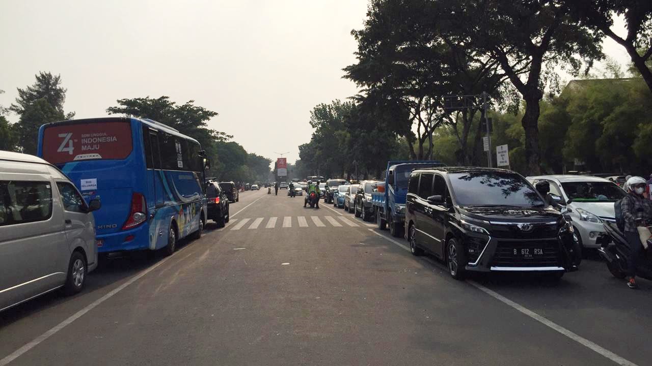 Lalu Lintas di Jalan TMP Kalibata Mulai Dibuka