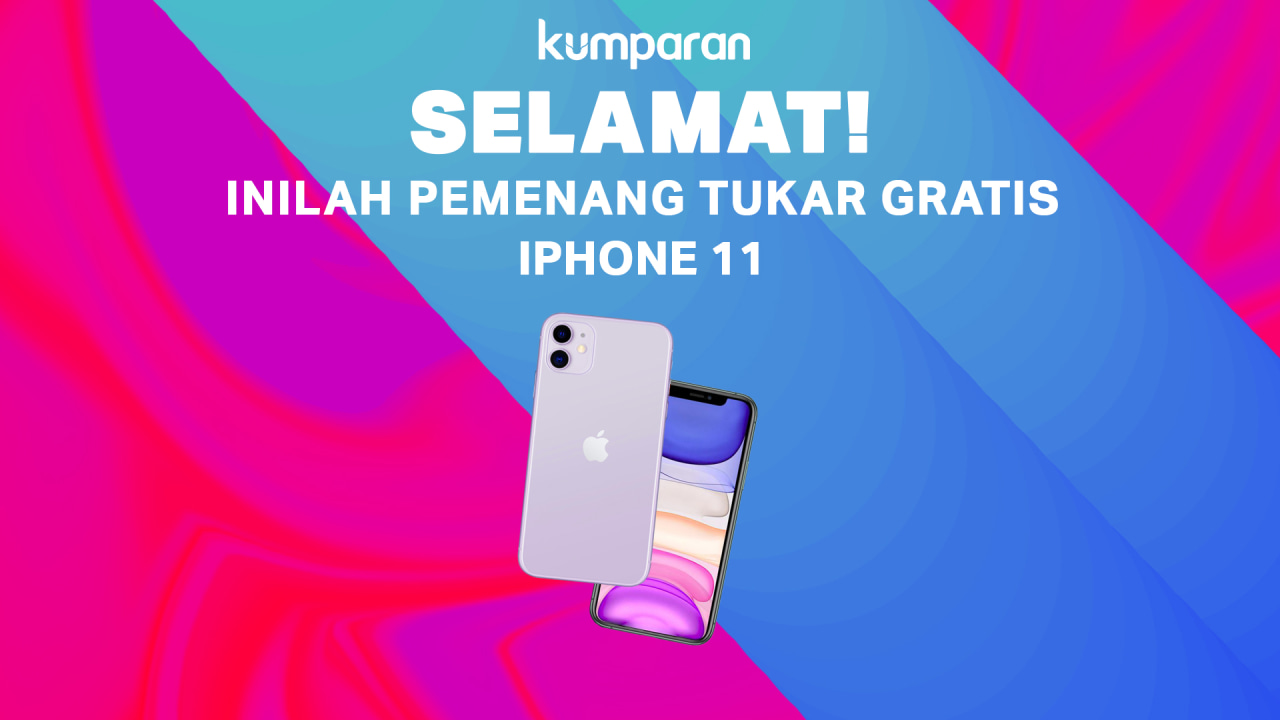 Inilah Pemenang Tukar Gratis Iphone 11
