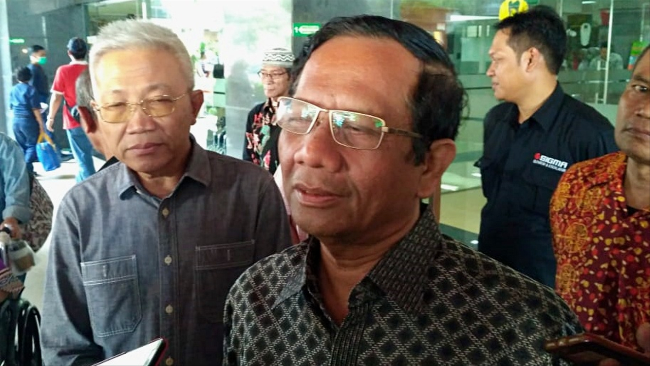 Mahfud MD, Wiranto, RSPAD