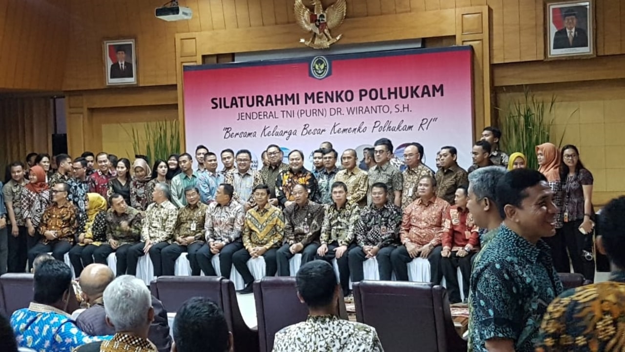 Silaturahmi Menko Polhukam Wiranto