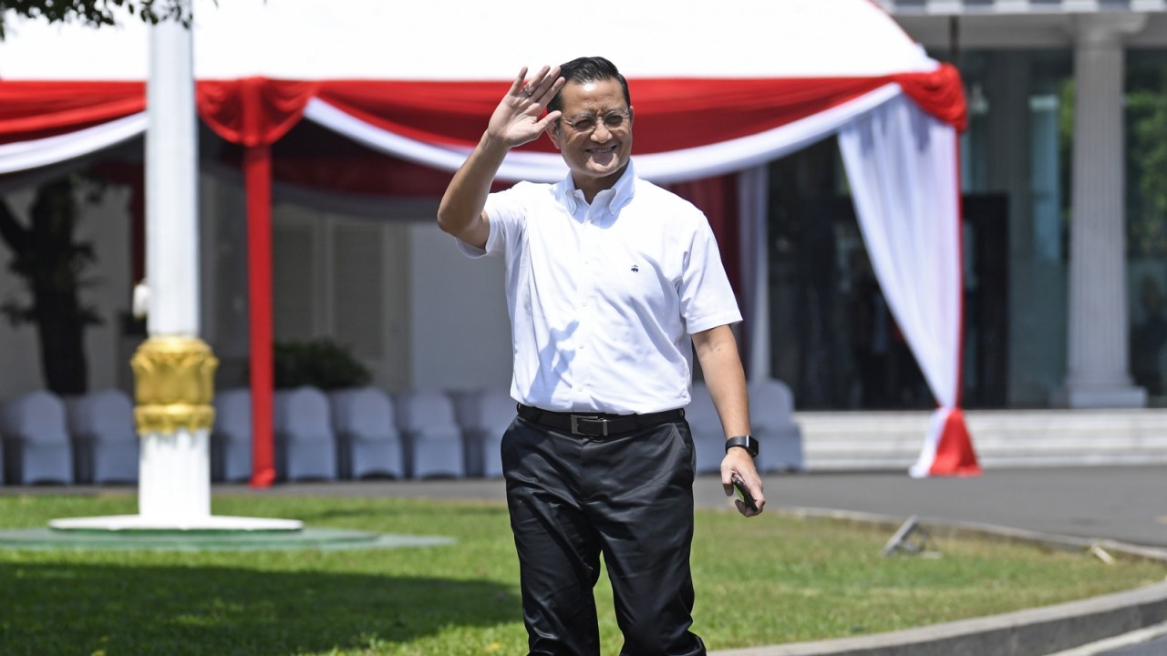 Juliari Batubara di Istana Kepresidenan