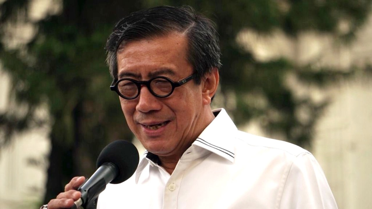 Yasonna Laoly di Istana Kepresidenan