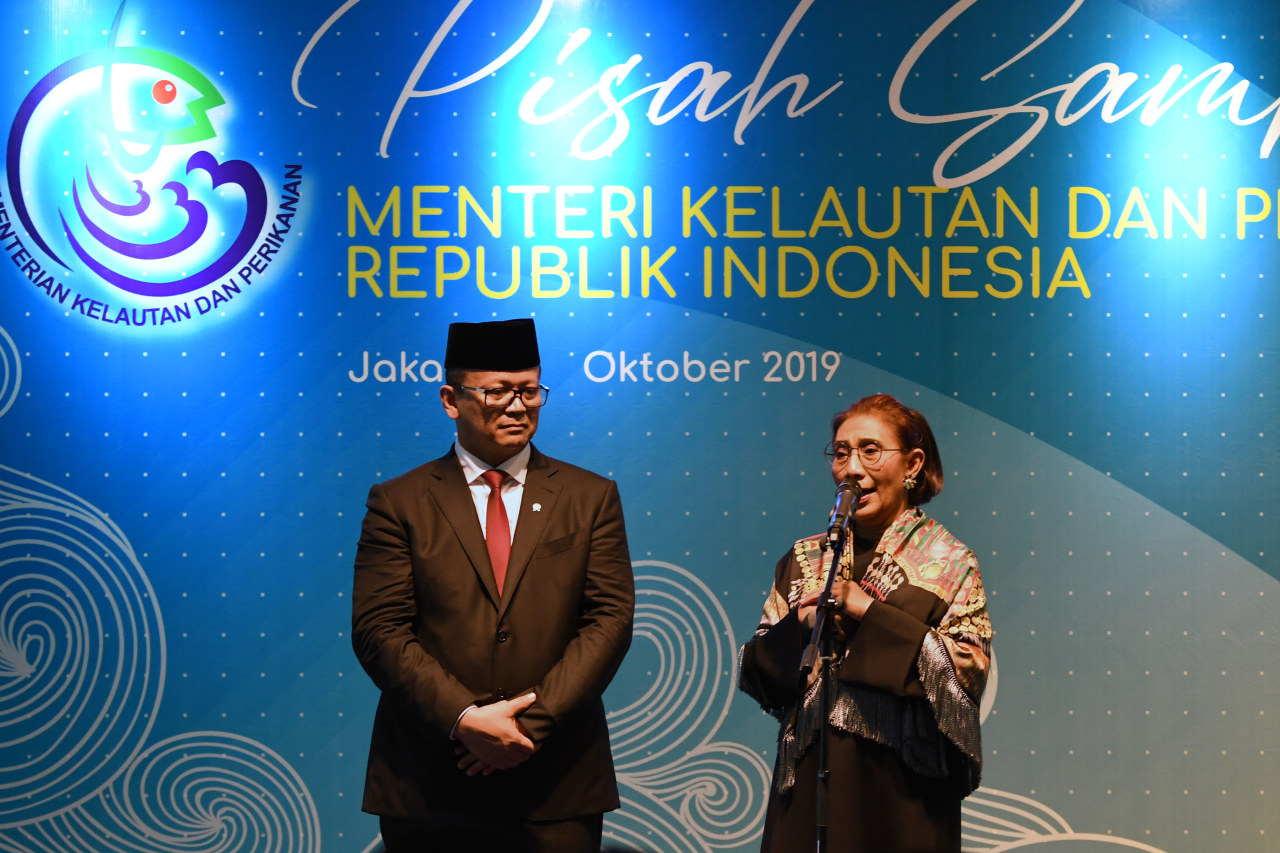 Sertijab Menteri Kelautan dan Perikanan 