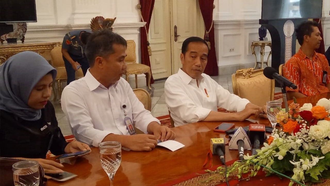 Joko Widodo, Keterangan pers 