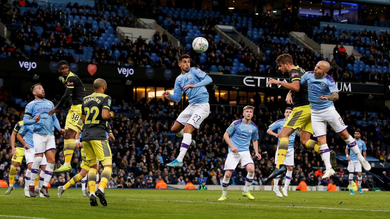 Manchester City vs Southampton.
