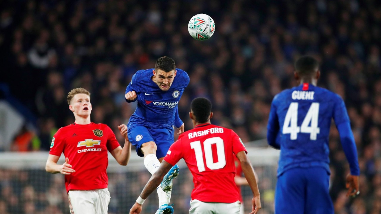 Laga Chelsea vs Manchester United.