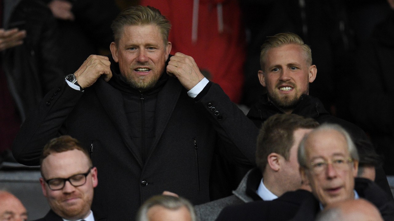 Peter Schmeichel dan Kasper Schmeichel
