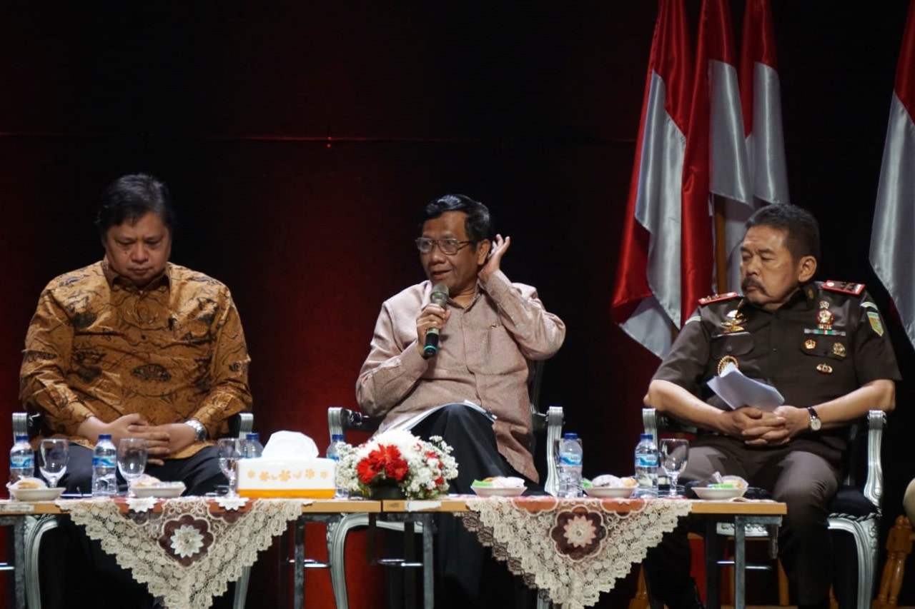 Menteri Mahfud MD , Forkompindo, Rakornas SQ