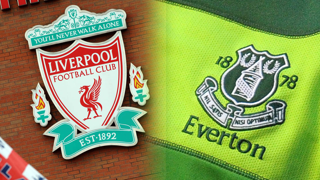 Logo Liverpool dan Everton