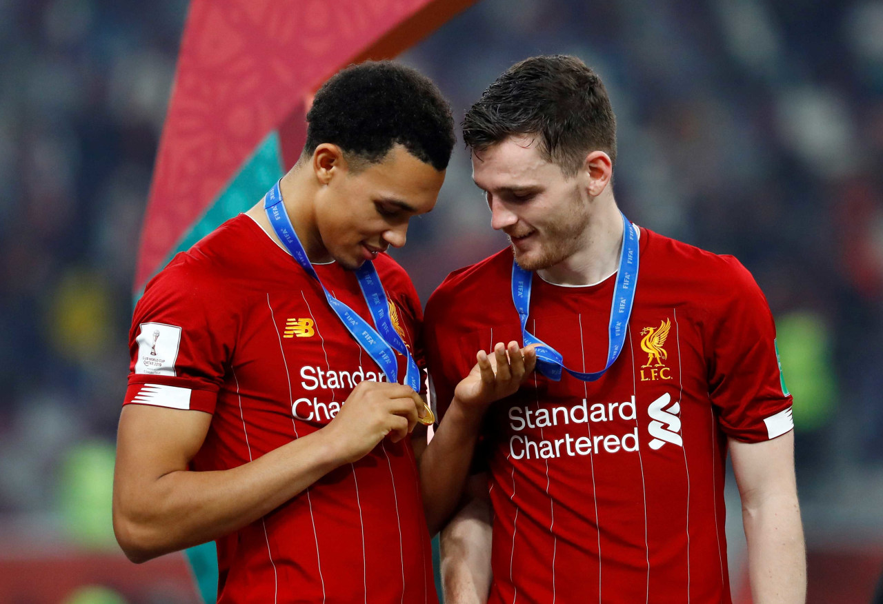 Trent Alexander-Arnold dan Andrew Robertson