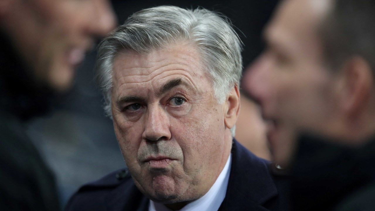 Carlo Ancelotti, pelatih Everton