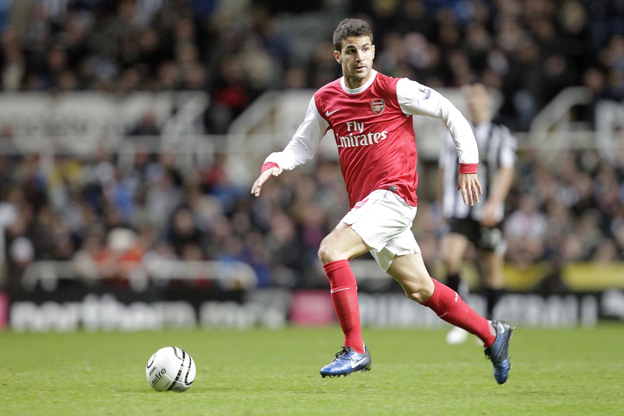 Cesc Fabregas saat berkostum Arsenal
