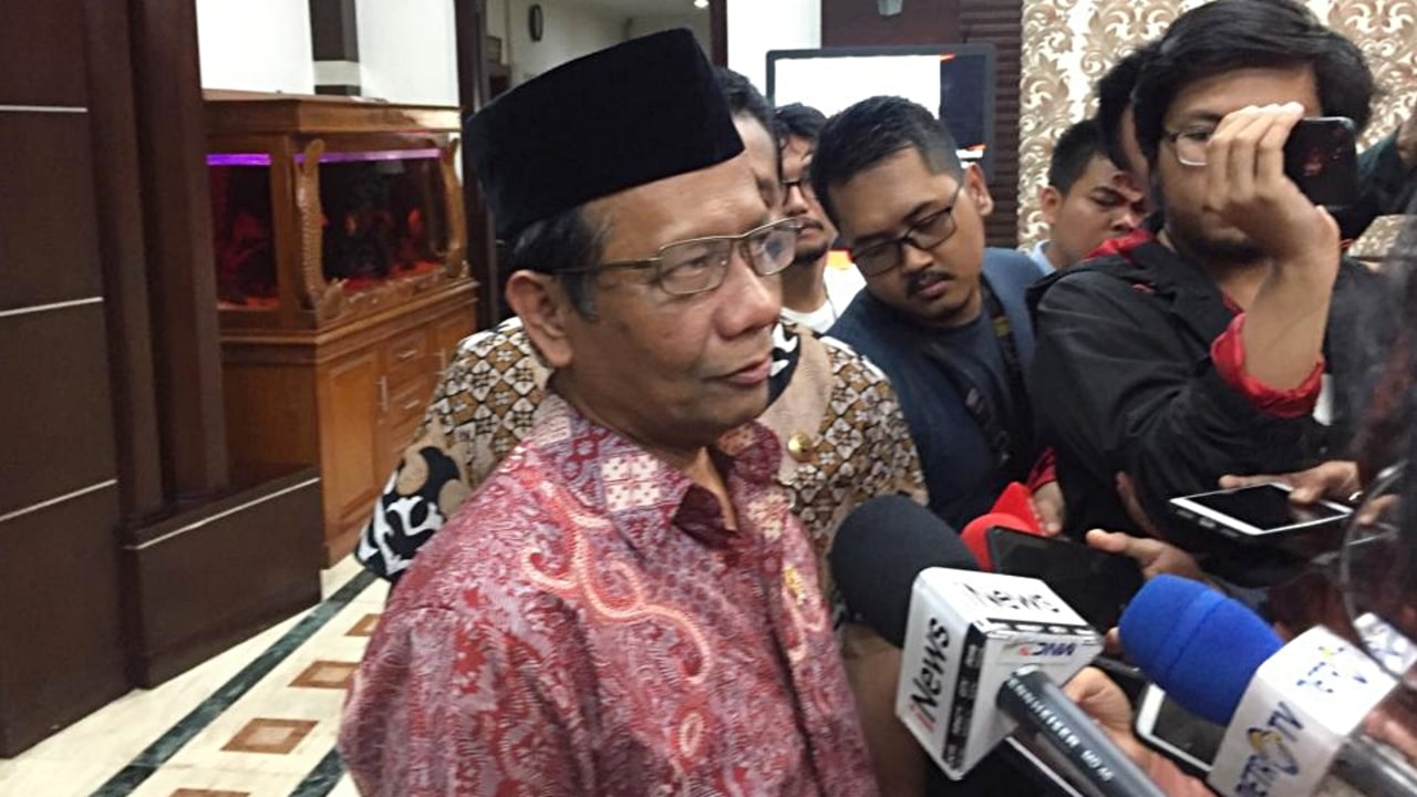 Menko Polhukam Mahfud MD