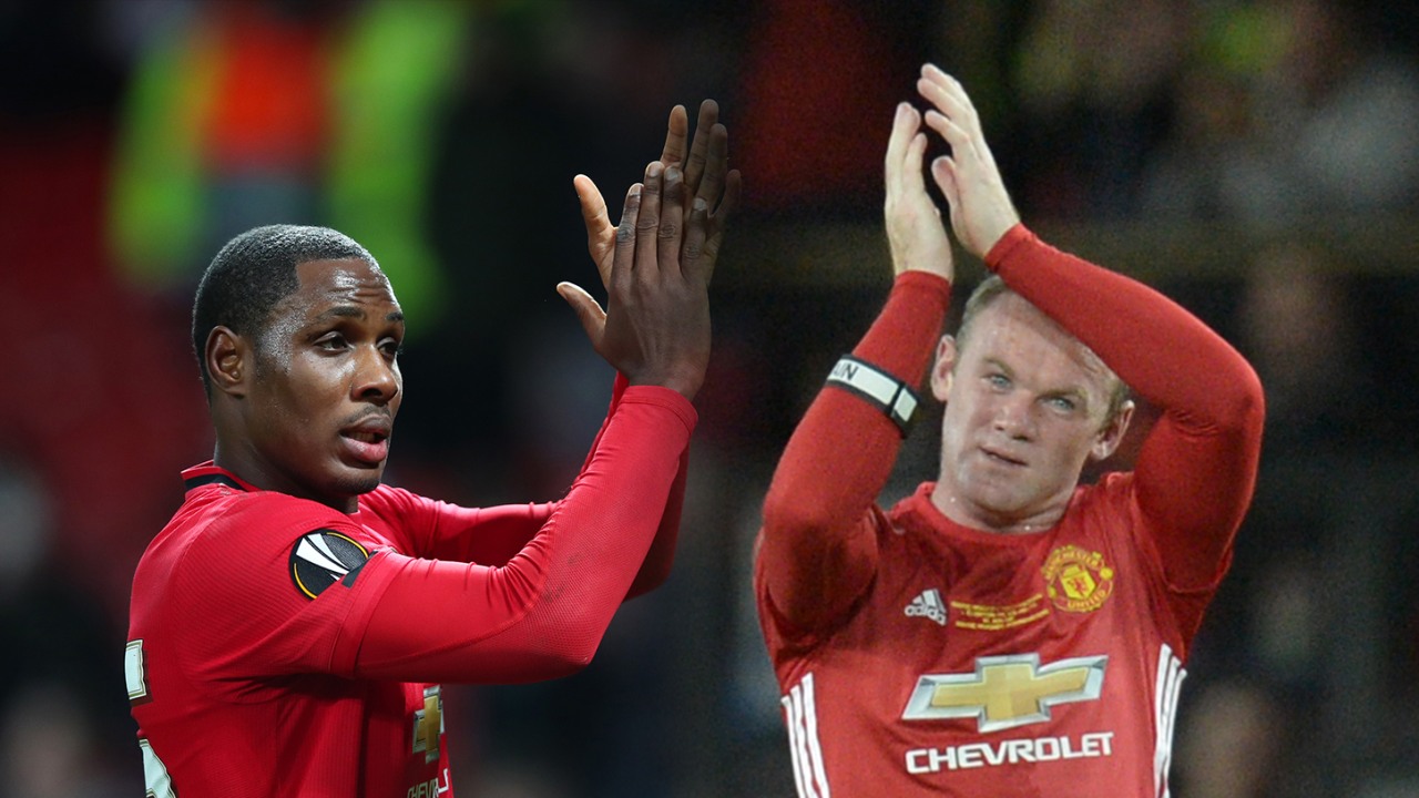 Odion Ighalo dan Wayne Rooney