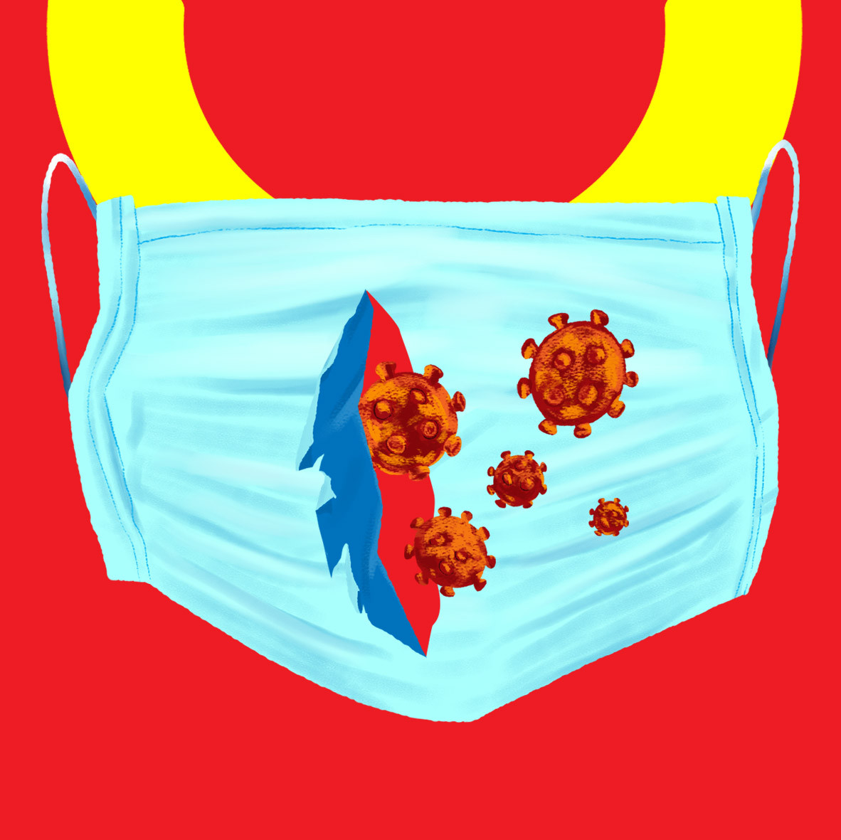 SQ- Ilustrasi corona - Cover Story