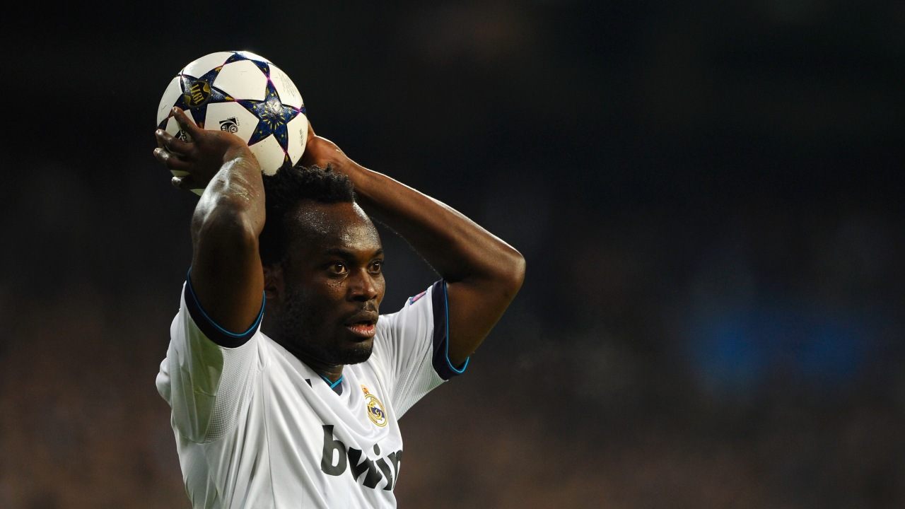 Michael Essien saat di Real Madrid