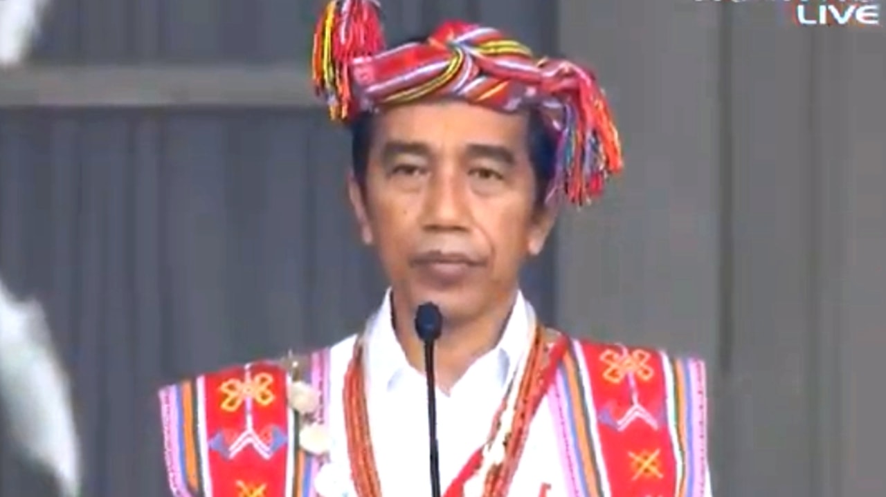 Jokowi - HUT ke-75 RI