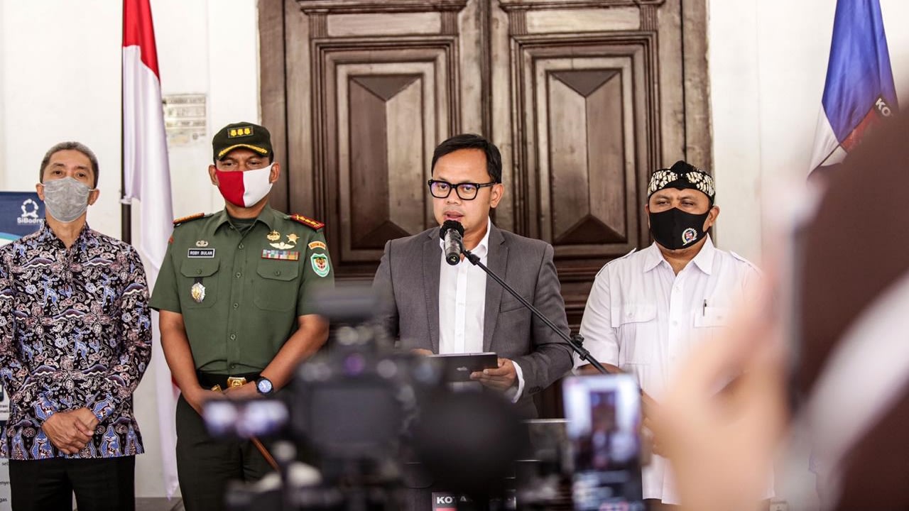 Konpers Wali Kota Bogor Bima Arya soal zona merah