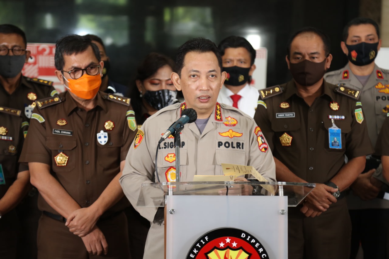 Kabareskrim Polri Komjen Pol Listyo Sigit Prabowo