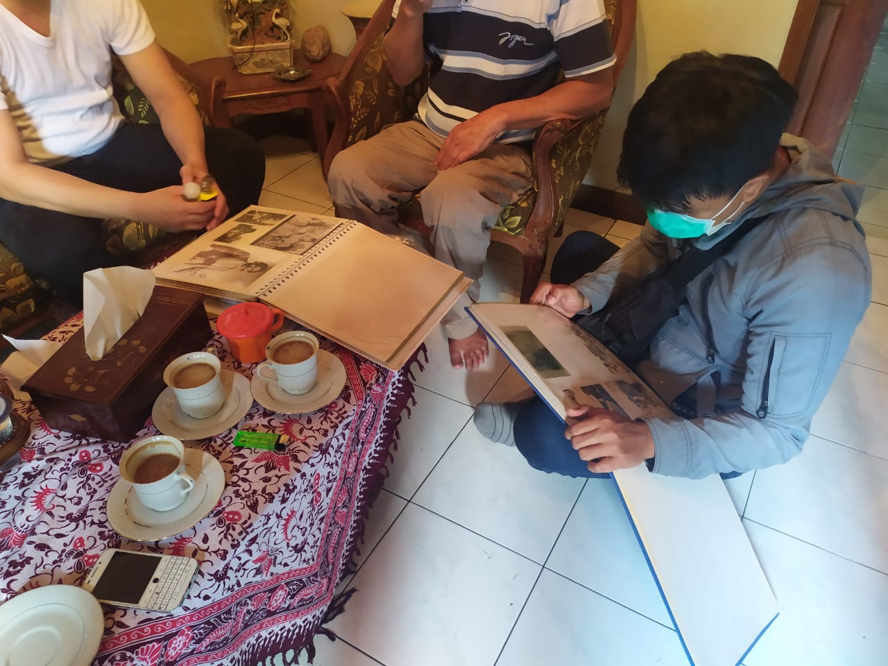Dokumen Surat Nikah dan Cerai Inggit Garnasih dan Soekarno