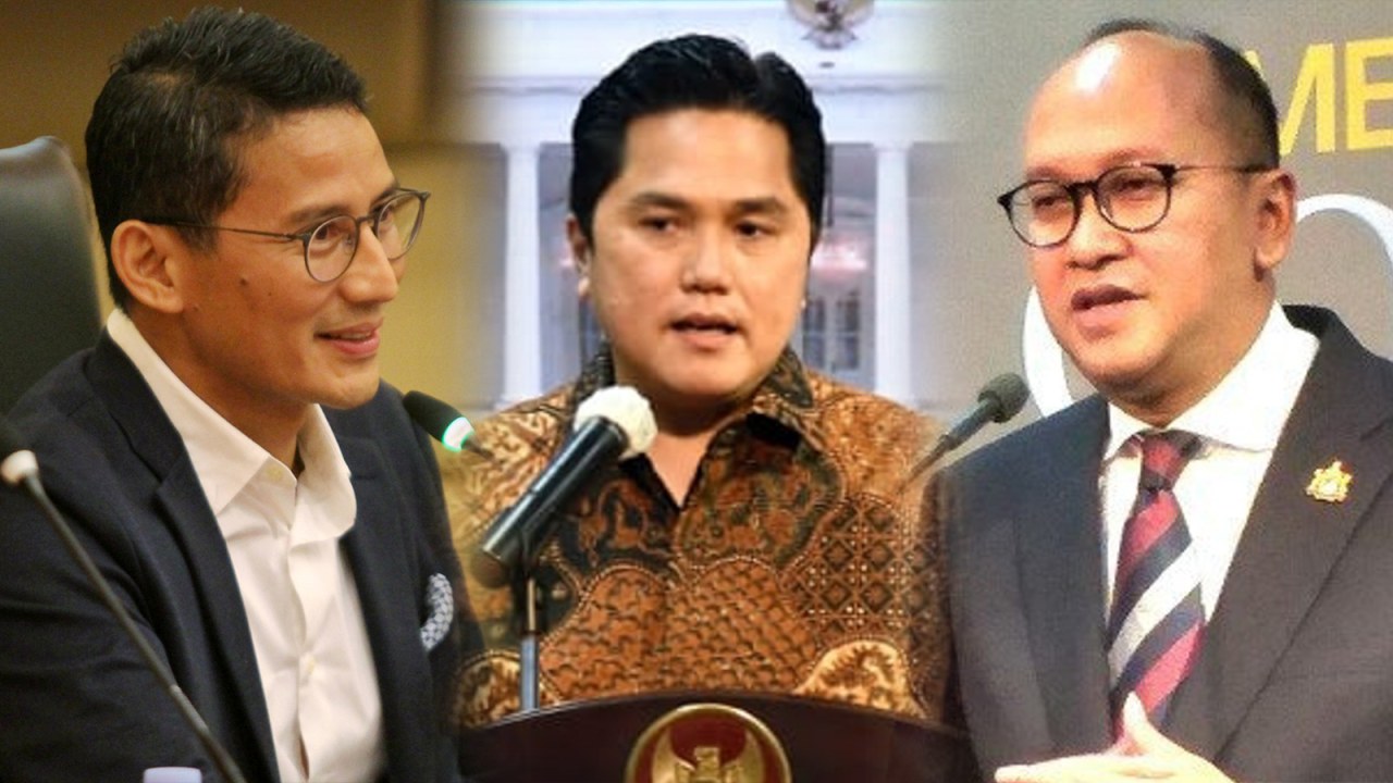 Sandiaga Uno-Erick Thohir dan Rosan Roeslani