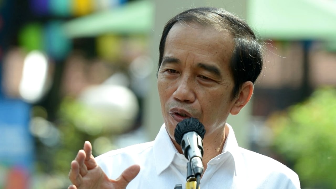 Jokowi tinjau simulasi pemberian vaksinasi COVID-19
