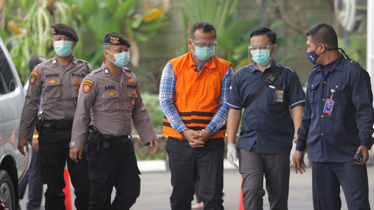 Edhy Prabowo Jalani Pemeriksaan Perdana