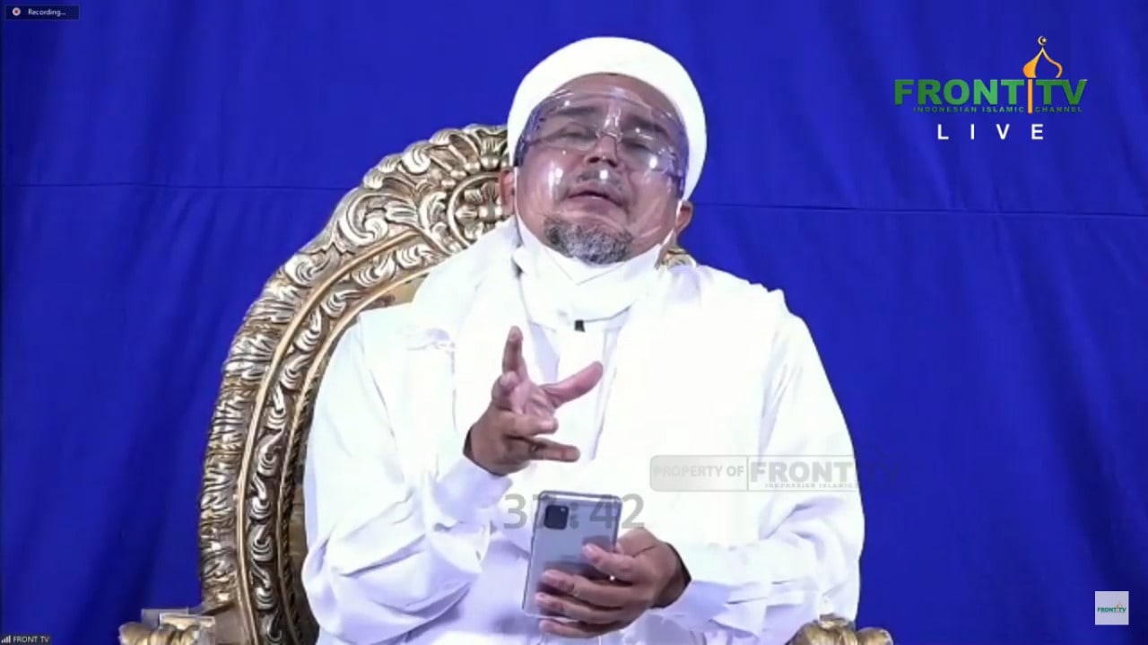 Habib Rizieq di Dialog Nasional Reuni 212