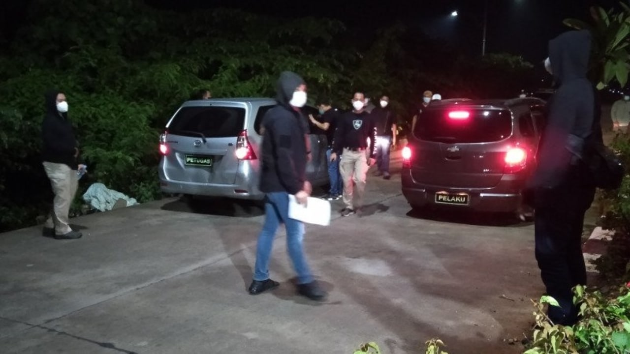 Rekonstruksi di titik pertama penembakan 6 pengawal Rizieq