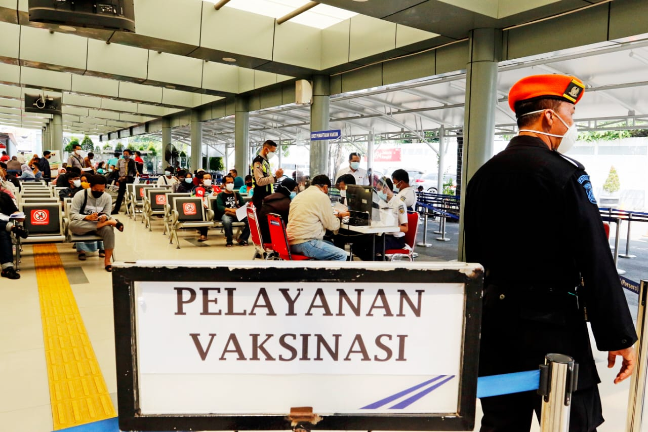 KAI tambah daftar stasiun yang layani vaksinasi