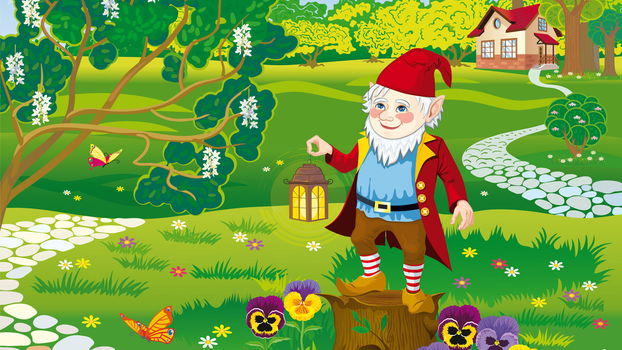  Ilustrasi dongeng Ratu Lebah dan Kurcaci