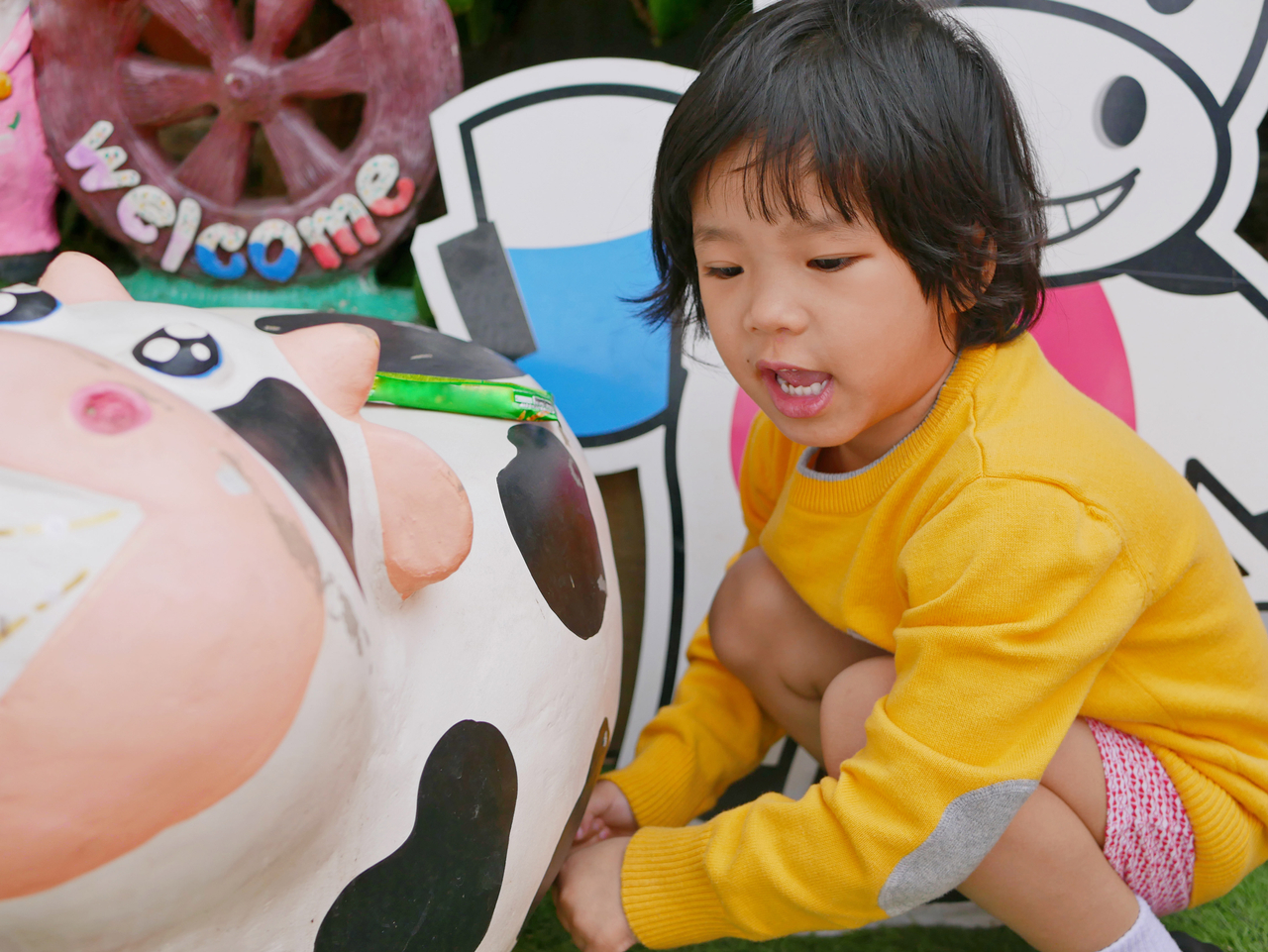 Ilustrasi anak bermain