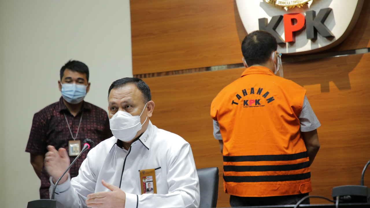 Ketua KPK Firli Bahuri, konpers KPK TSK Munjul