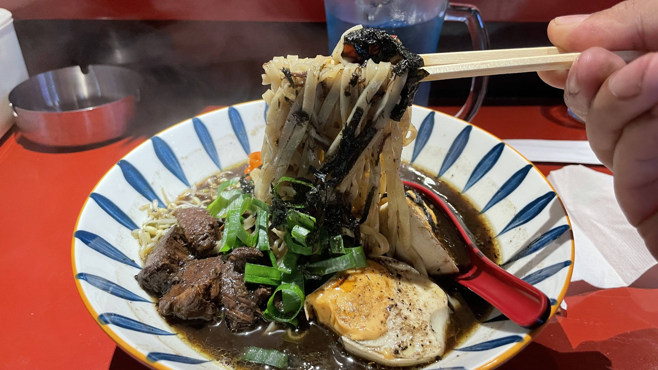 Ramen Rawon di Toribro