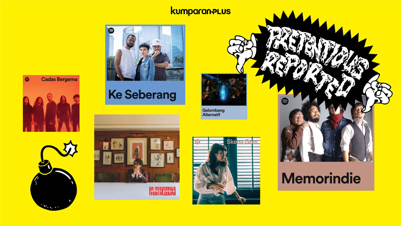pretentious report - Meme-Spotify