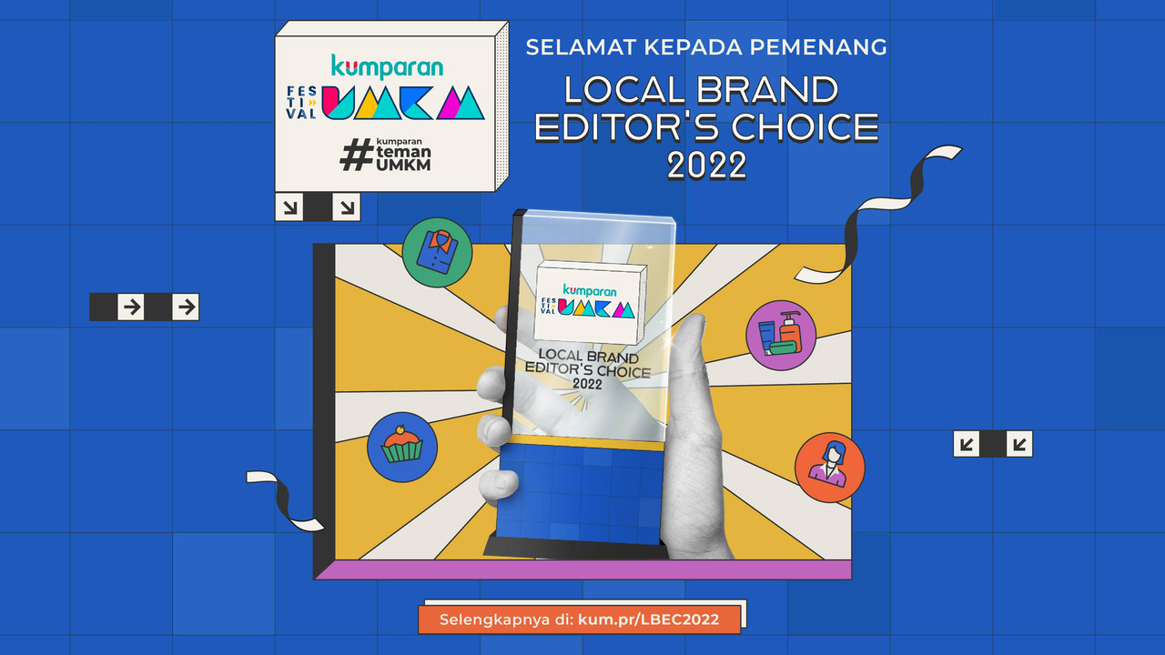 Pemenang Local Brand Editors Choice Festival UMKM
