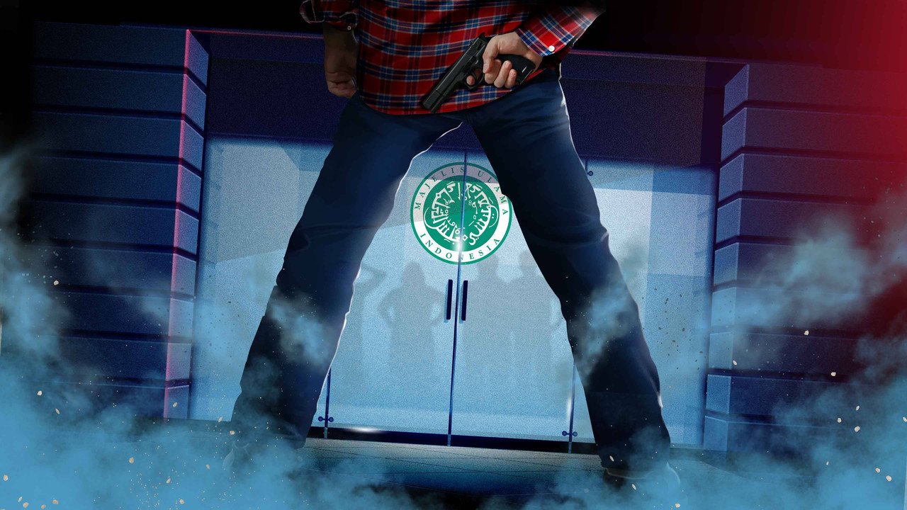 Cover ilustrasi lipsus Penembakan di Kantor MUI