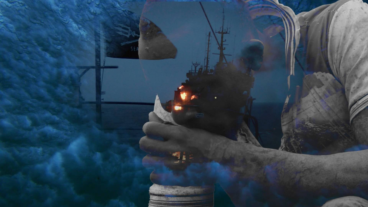 Ilustrasi kejahatan di lautan