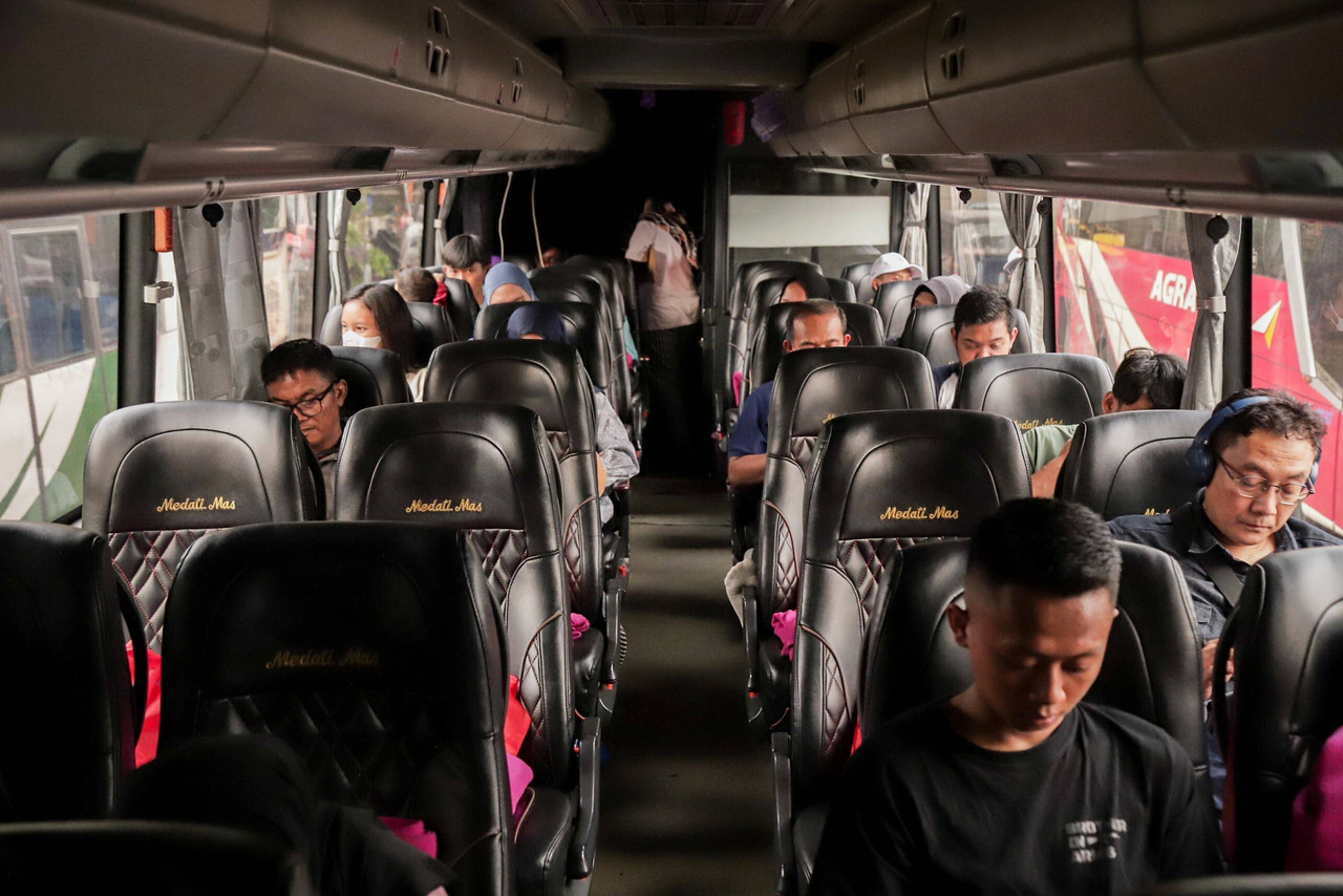 Terminal Kampung Rambutan Libur Nataru