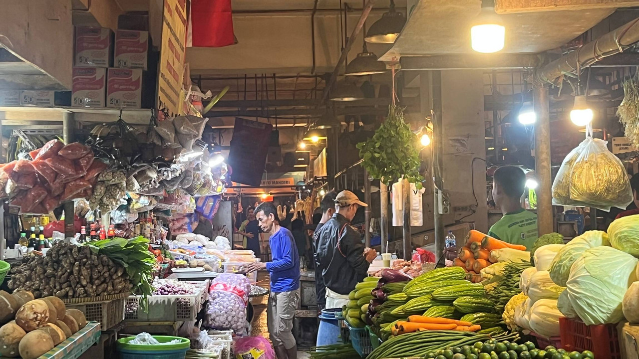 Pasar Senen kios basah