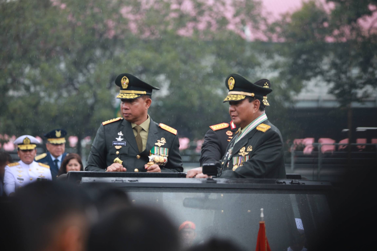 Rapim TNI-Polri- Gelar Jenderal Kehormatan Bintang 4 Prabowo