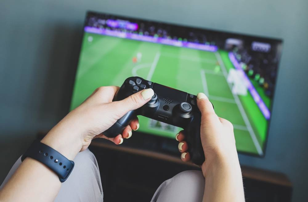 Ilustrasi main playstation