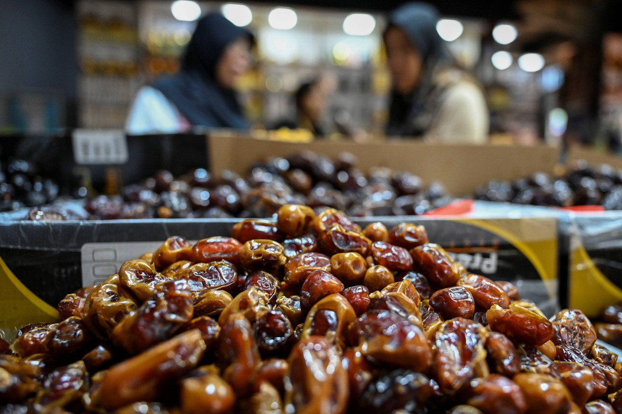 Penjualan kurma meningkat saat ramadan
