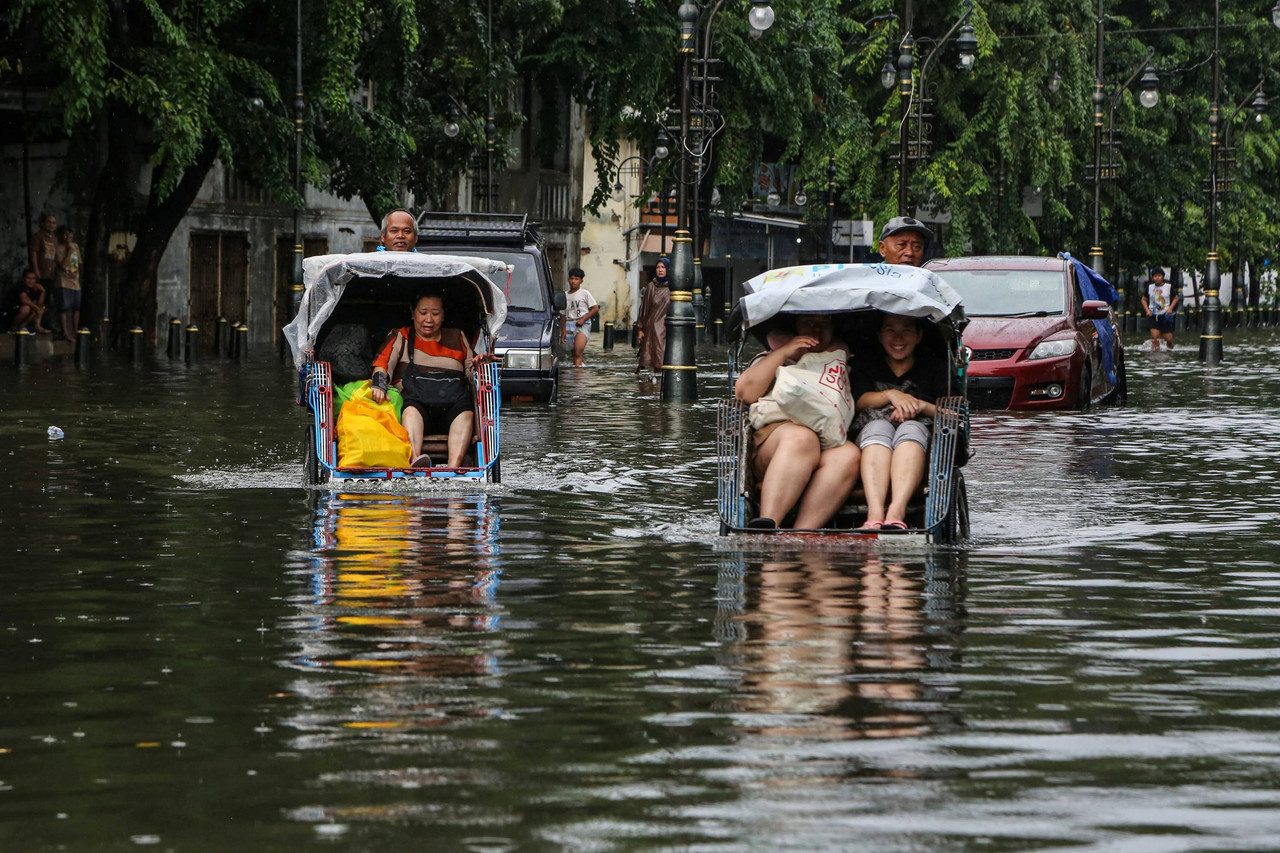 Banjir Semarang - Kota Lama