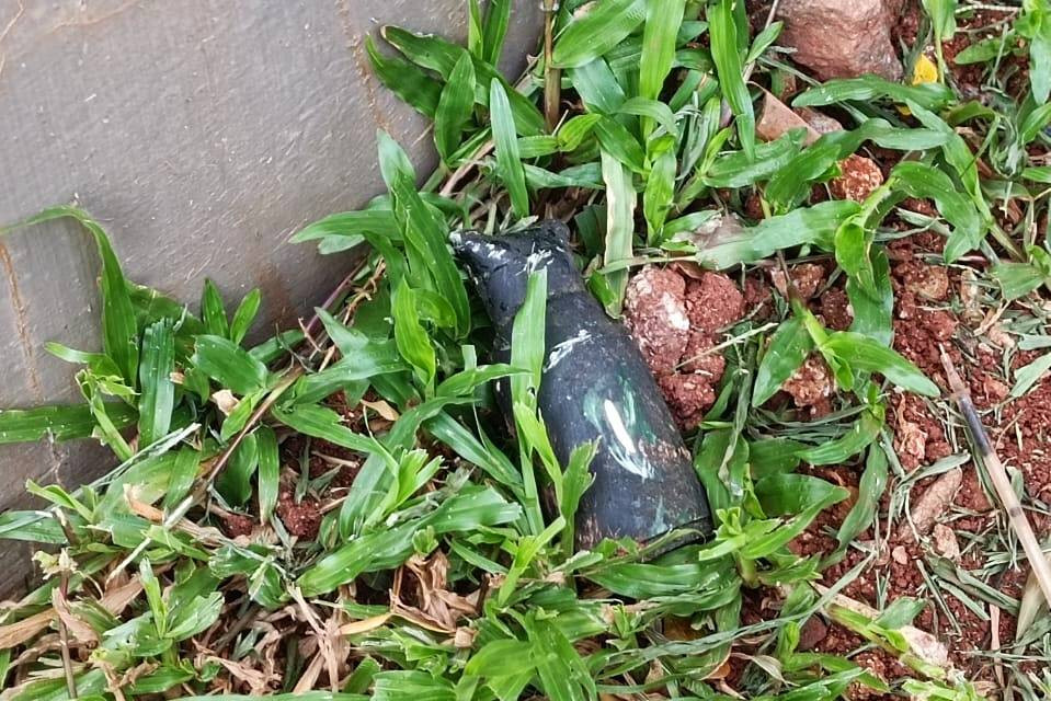 Penampakan benda diduga amunisi Gudmurah Jaya