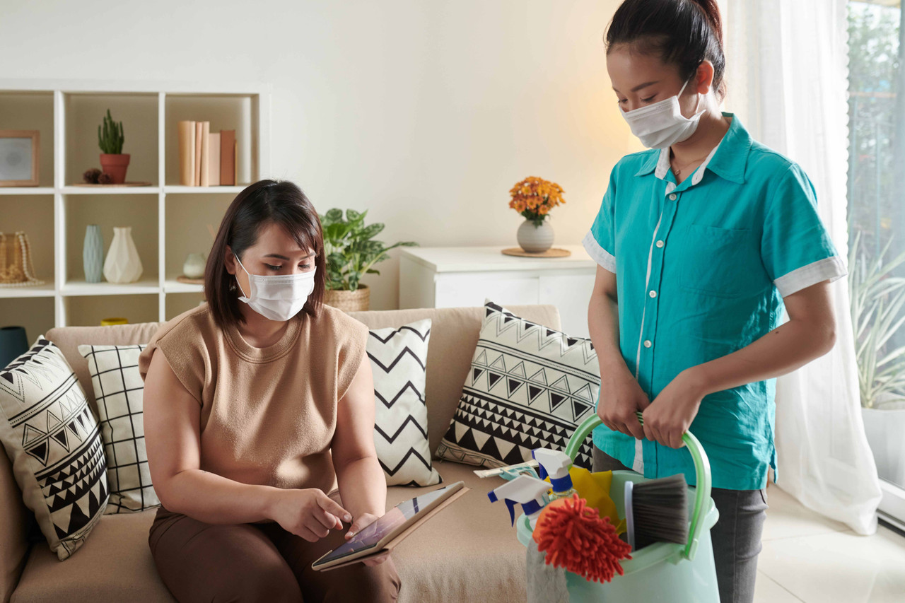 Ilustrasi Asisten Rumah Tangga