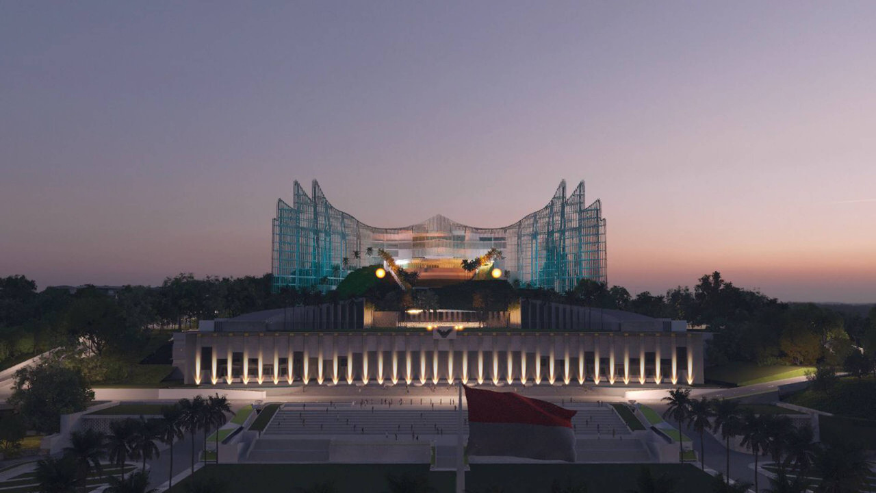 Kunjungan pembangunan IKN